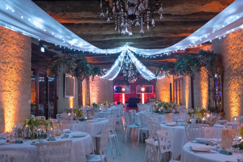 Mise en lumière d'un mariage près de Dinan