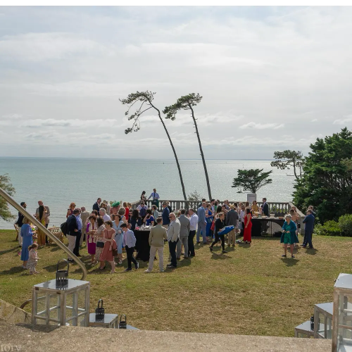 Cocktail de mariage en musique