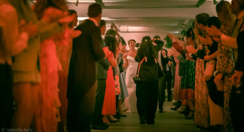 Soirée dansante de mariage au Domaine du Montmarin