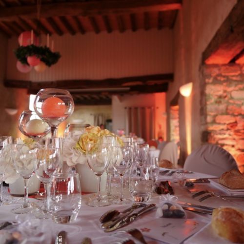 Déco LED - manoir de Pontbriand à Pleurtuit