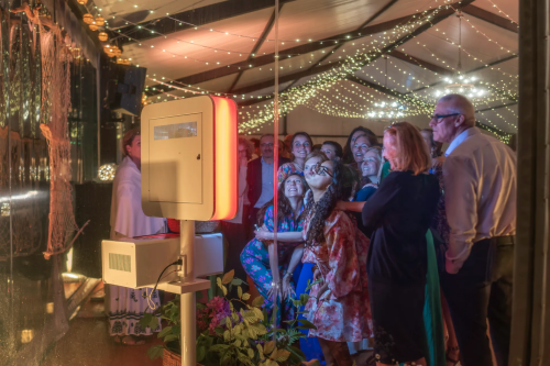 Animation photobooth lors d’un mariage
