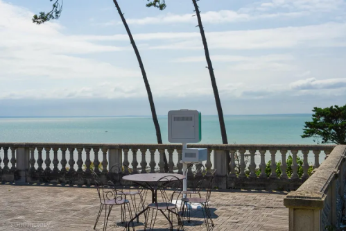Terrasse du Château de la Crête à Granville