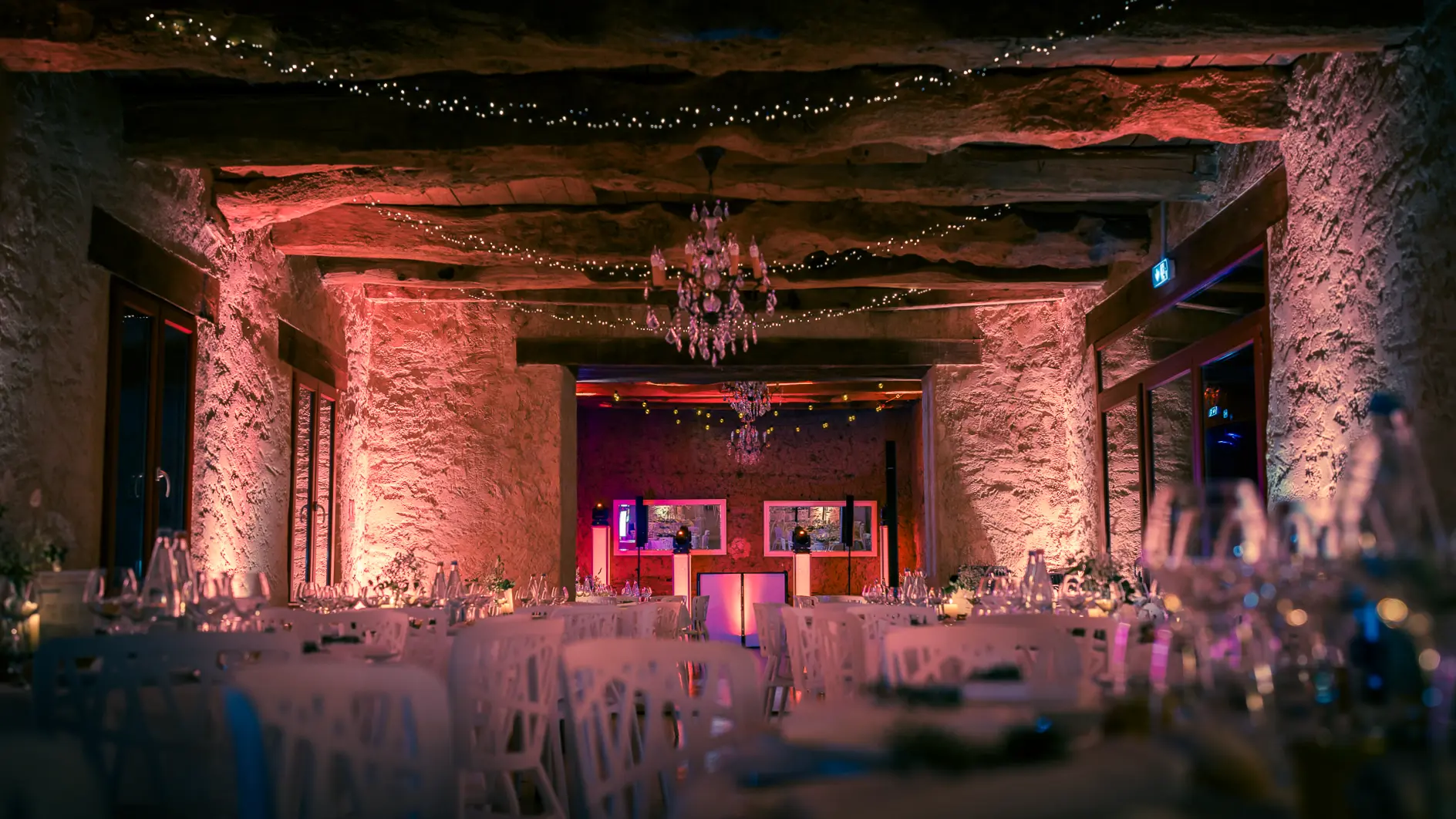 Piste de danse lors d’un mariage près de Dinan